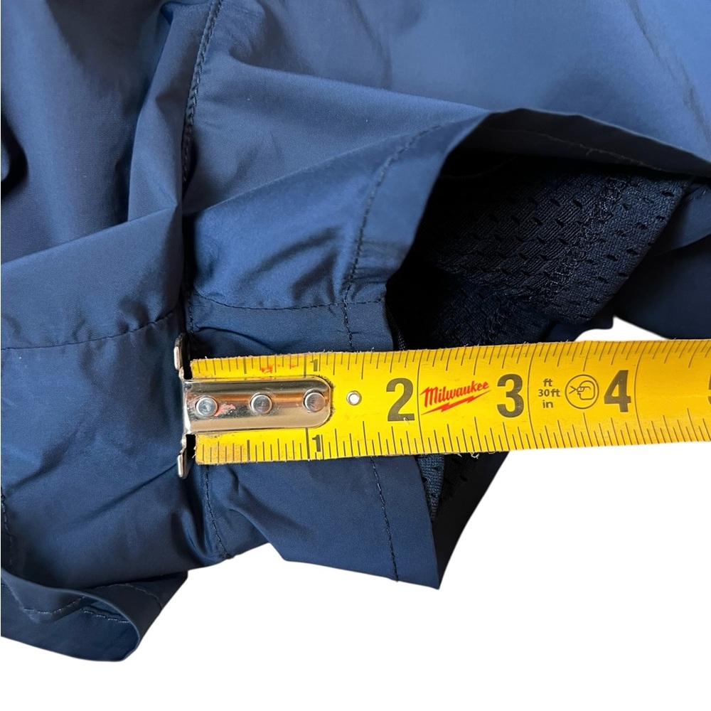 Hunter for Target Women's Athletic Shorts with Side Zips Blue / Yellow | Medium - Picture 8 of 12